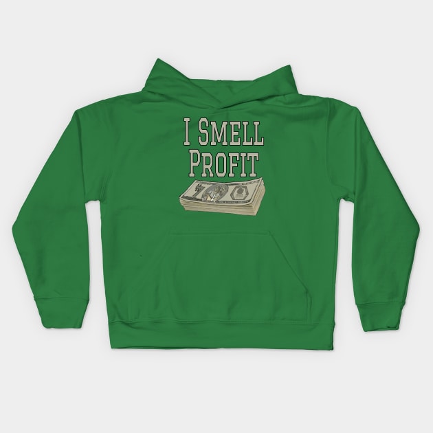 I Smell Profit (Hondo Ohnaka) Kids Hoodie by GoingNerdy